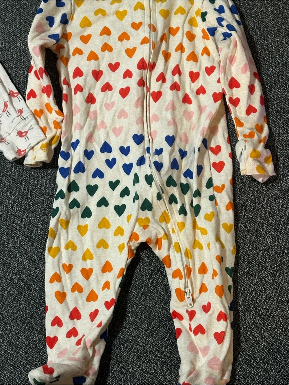 Baby Zip-Up Sleepers 3 & 6 months